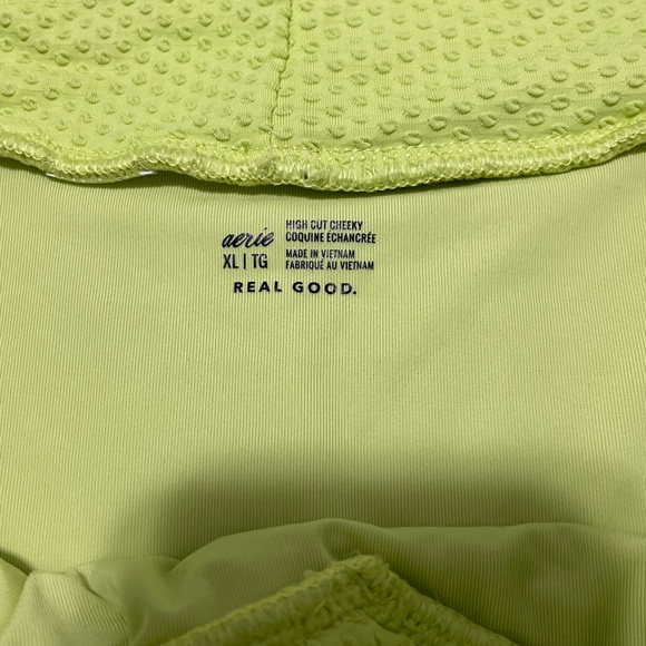 Aerie High Cut Cheeky Bikini Bottom - Picture 2 of 3